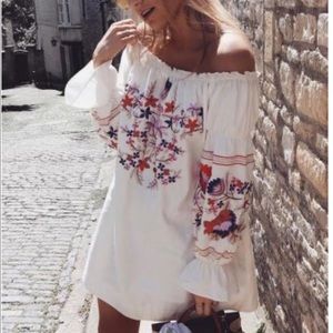 SOLD - Free People Embroidered Dress